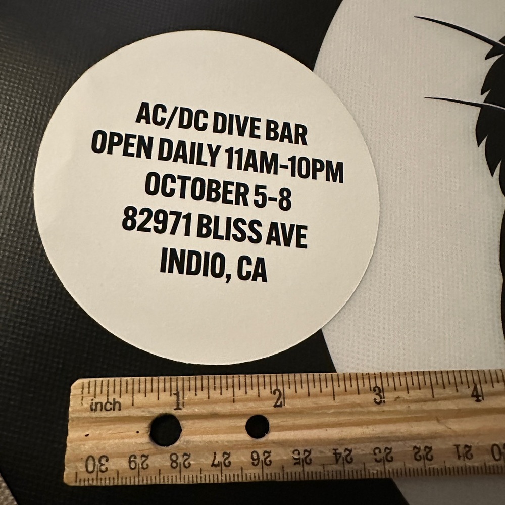 AC/DC Sticker - Picture 2 of 2